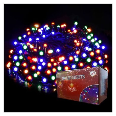 SERIE DE 500 LEDS MULTICOLORES SKU:42216